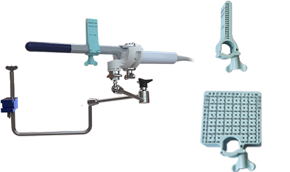 Transperineal biopsy probes, guides and grids